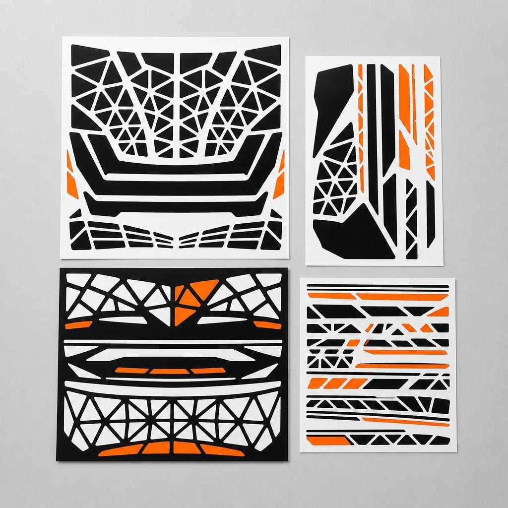 RC Car Stickers